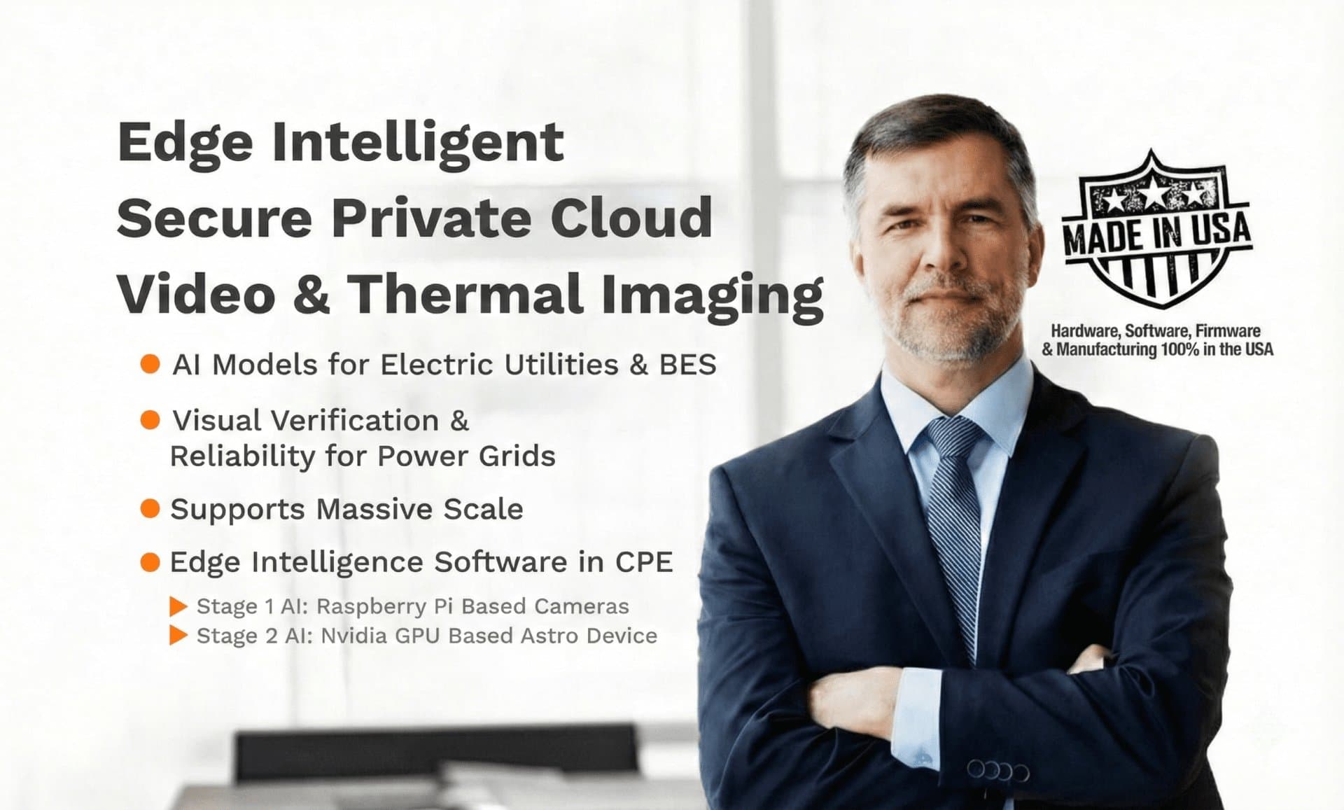 Edge Intelligent Secure Private Cloud - Video & Thermal Imaging